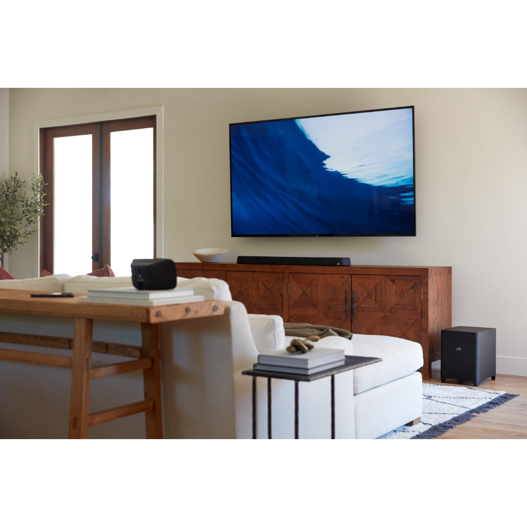 Polk MagniFi Max AX SR Sound Bar System with Wireless Subwoofer - Premium Home Theater Audio for Movies, Music & Gaming - Perfect for Living Room & Entertainment Spaces