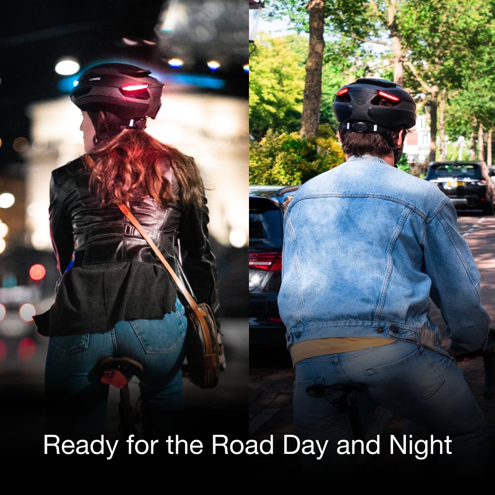 Lumos Ultra Smart Bike Helmet with Customizable LED Lights & Turn Signals - Lightweight Adult Cycling Helmet for Men & Women - Perfect for Commuting, Night Riding & Urban Cycling Safety