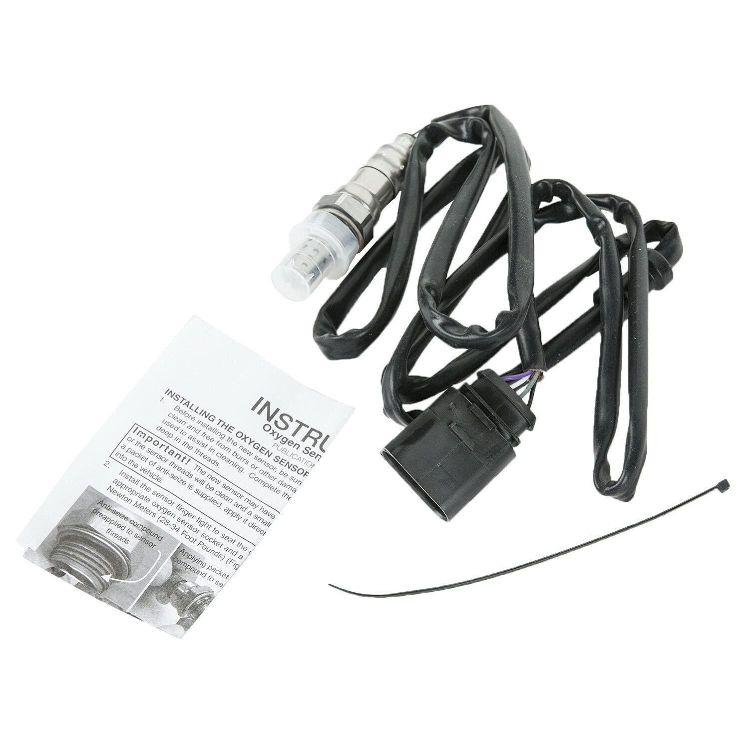 High-Quality Oxygen Sensor Compatible with 98-09 Audi A4 A6 TT & Volkswagen Jetta Golf Passat - Perfect for Engine Performance & Emission Control