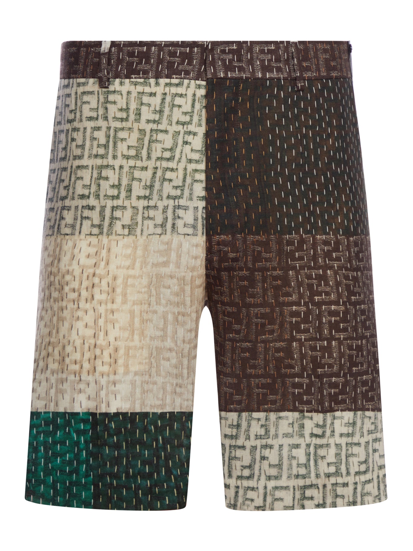 FF Linen Bermuda Shorts for Men & Women - Breathable & Comfortable Summer Shorts - Perfect for Beach, Vacation, and Casual Outings