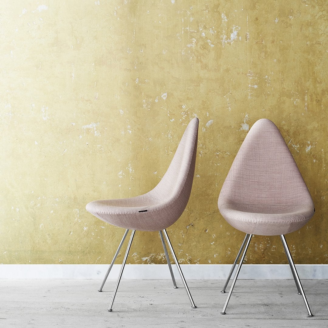 Drop Chair Fully Upholstered - Modern Accent Chair for Living Room, Bedroom & Office - Comfortable Lounge Seating with Stylish Design