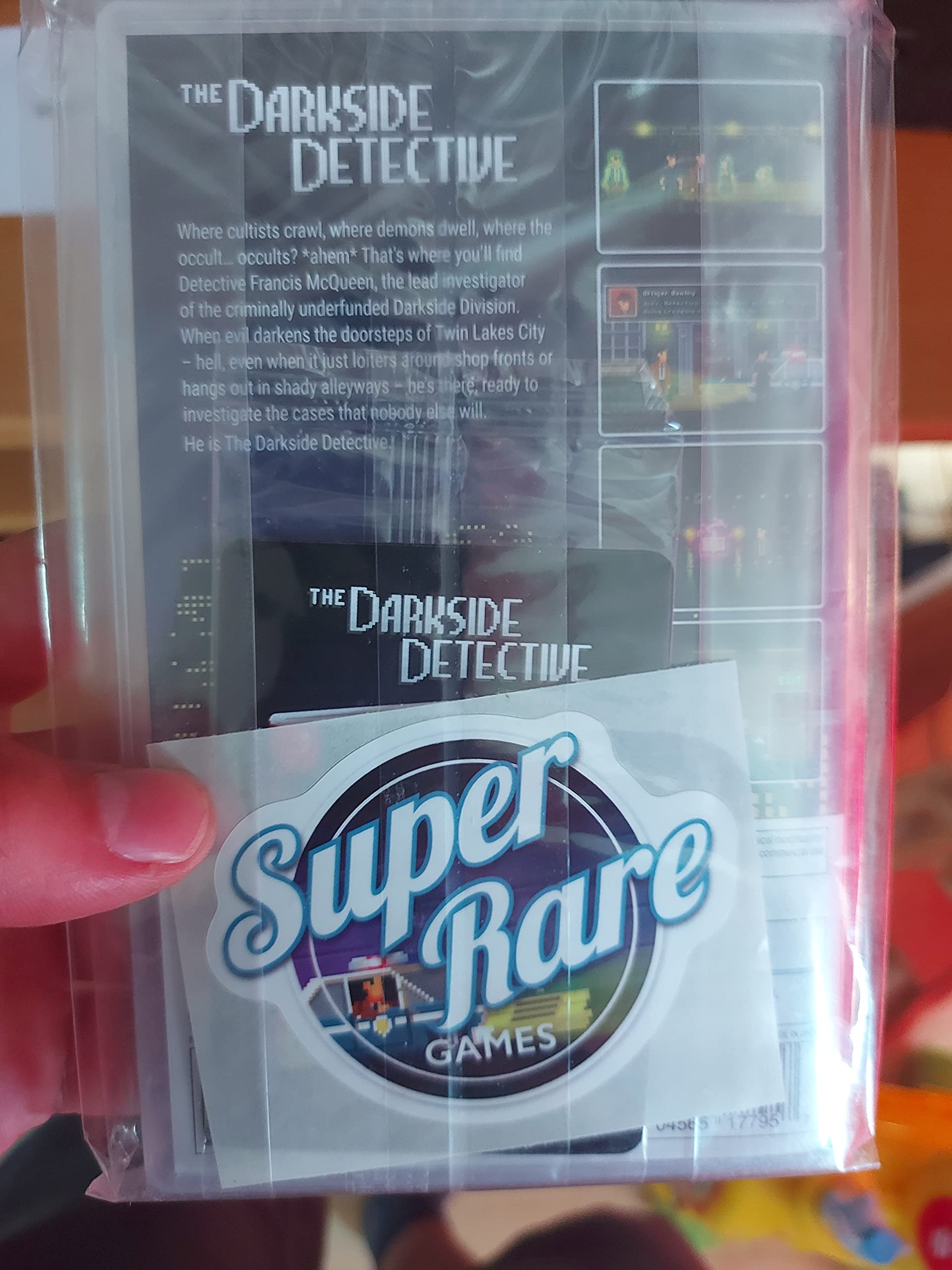 The Darkside Detective - Nintendo Switch Game (Super Rare Games #21) | Horror Mystery Adventure for Adults & Teens | Perfect for Nighttime Gaming & Halloween Parties