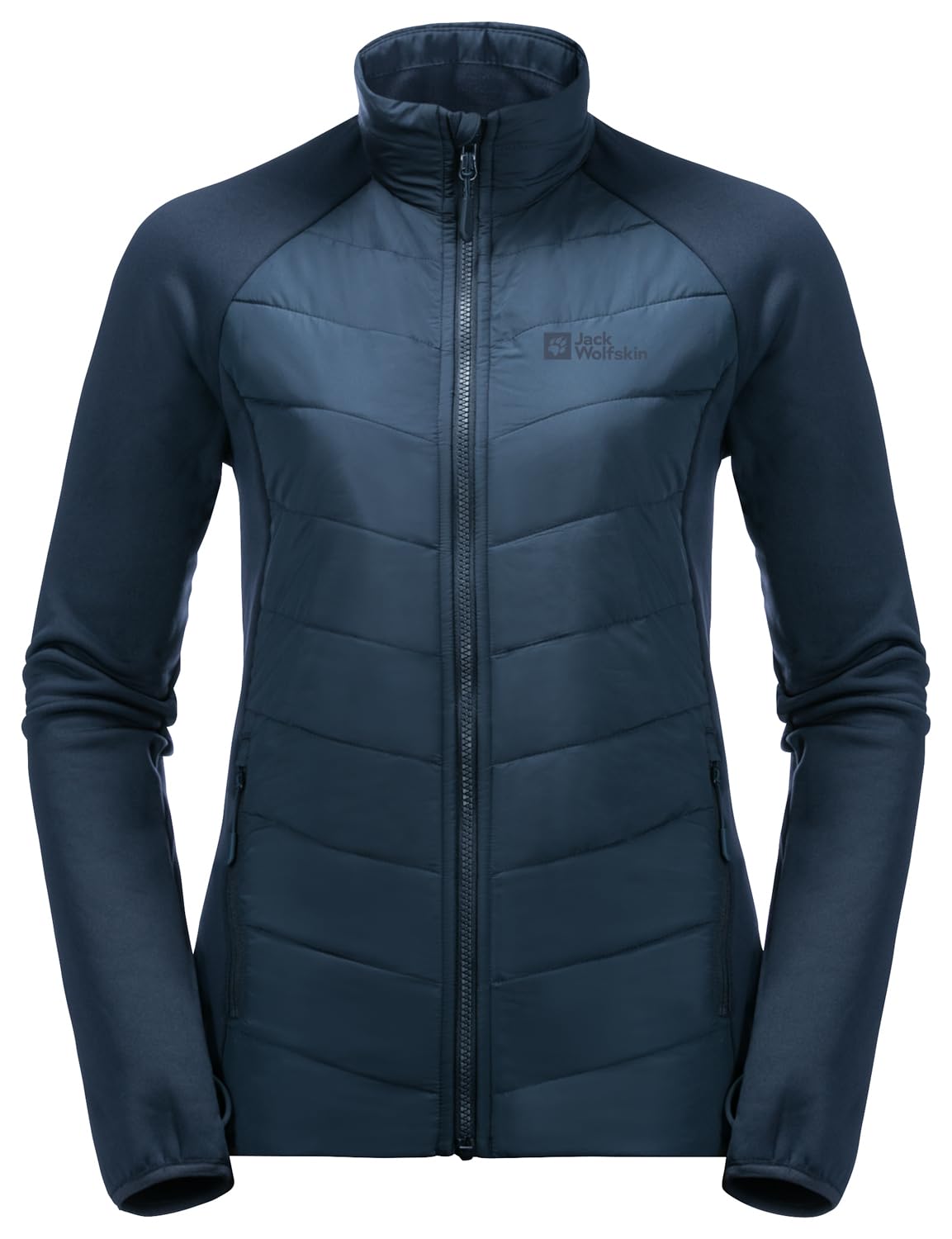 Jack Wolfskin Women's Waterproof Hiking Jacket - Lightweight Windproof Outdoor Coat for Trekking & Camping | Perfect for Mountain Adventures & Winter Travel