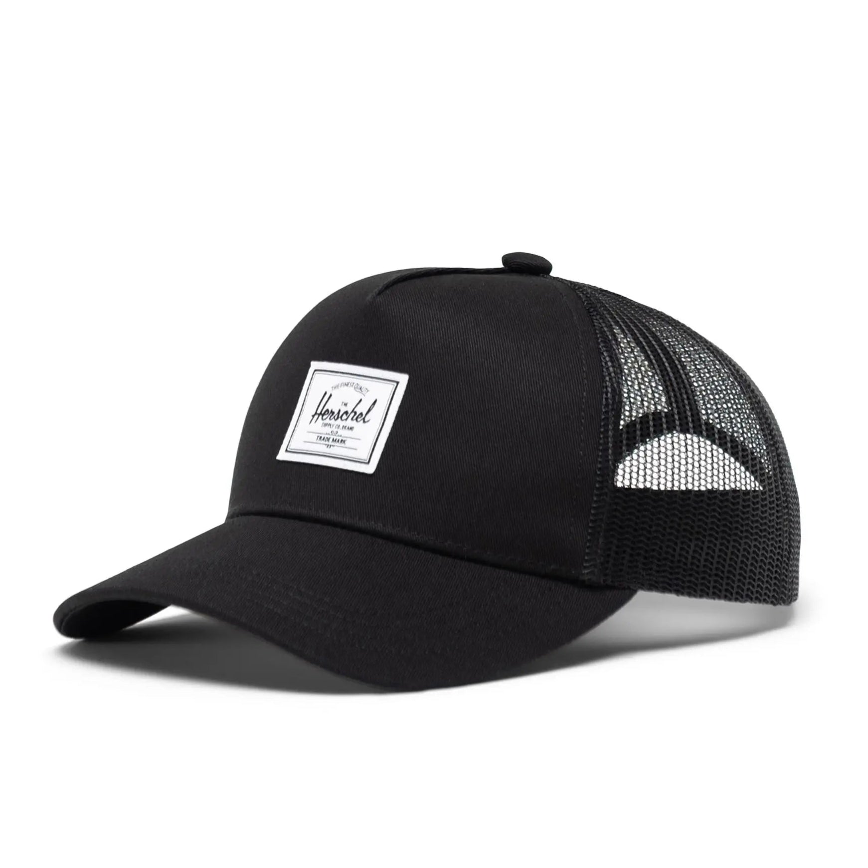 Herschel Black Baby Cotton Cap for 6-18 Months - Soft & Comfortable Sun Hat for Toddlers - Perfect for Outdoor Play, Beach, and Summer Protection