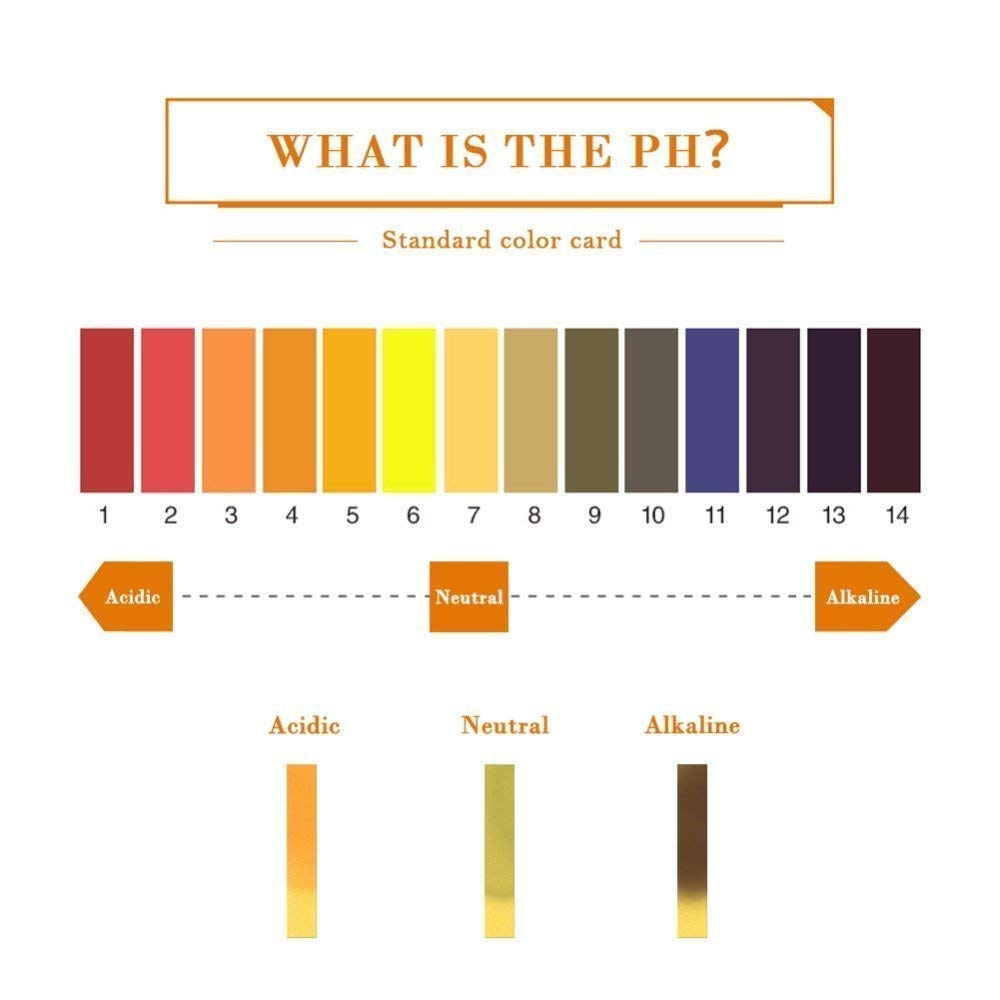 pH 1-14 Test Strips | 100 Pack Litmus Paper for Water, Soil & Aquarium Testing | Accurate pH Testing Kit for Pools, Hydroponics & Home Science Experiments