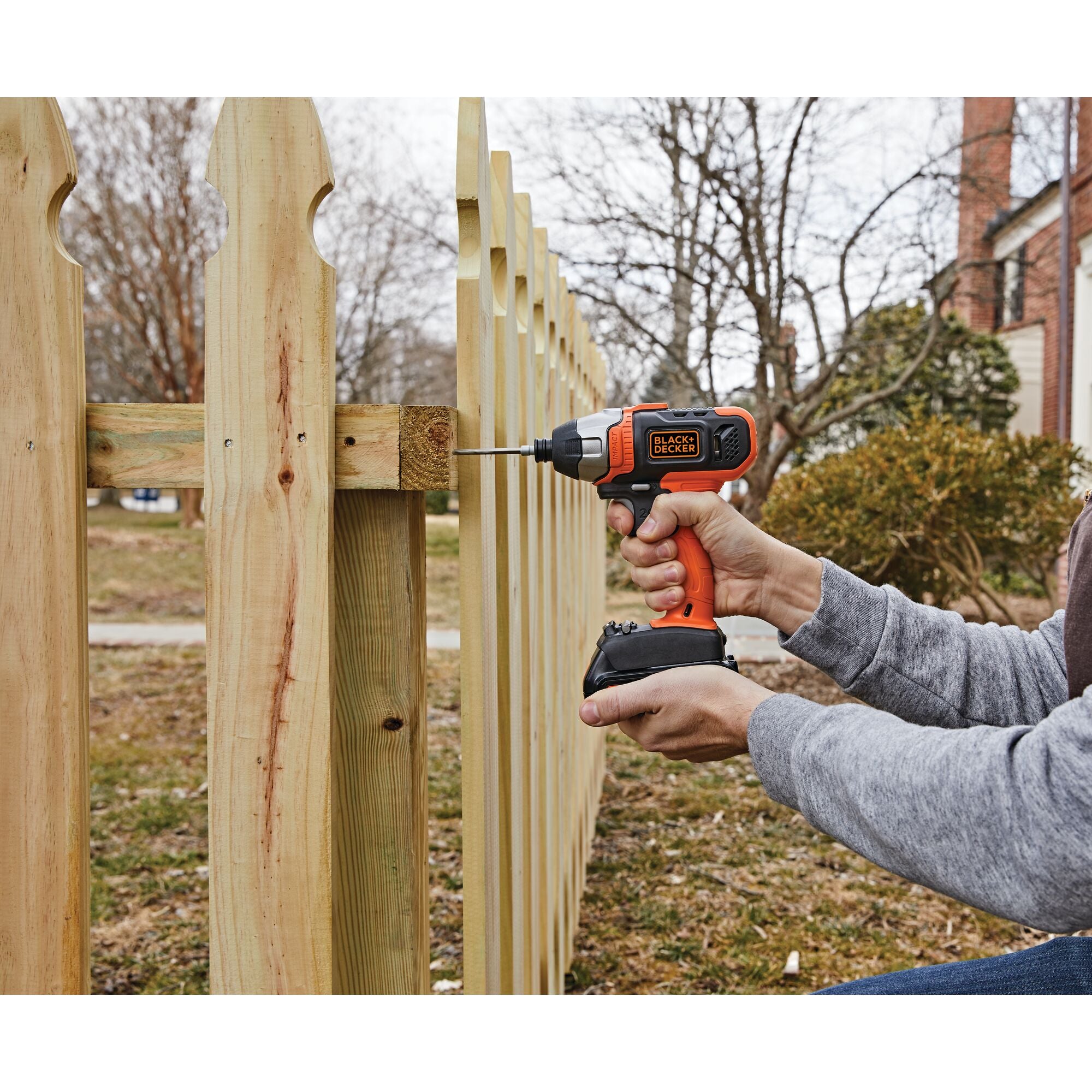 20V MAX Cordless Impact Driver Kit with Battery, Charger & Fastening Bits - Perfect for DIY Projects, Construction & Automotive Repairs