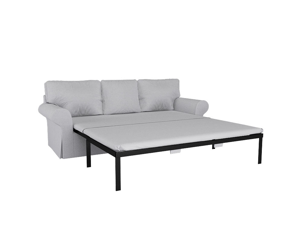 Ektorp 3-Seat Sofa Bed Cover - Premium Stretchable Slipcover for IKEA Ektorp Sofa Beds | Washable Fabric Protector for Living Room, Bedroom & Guest Room