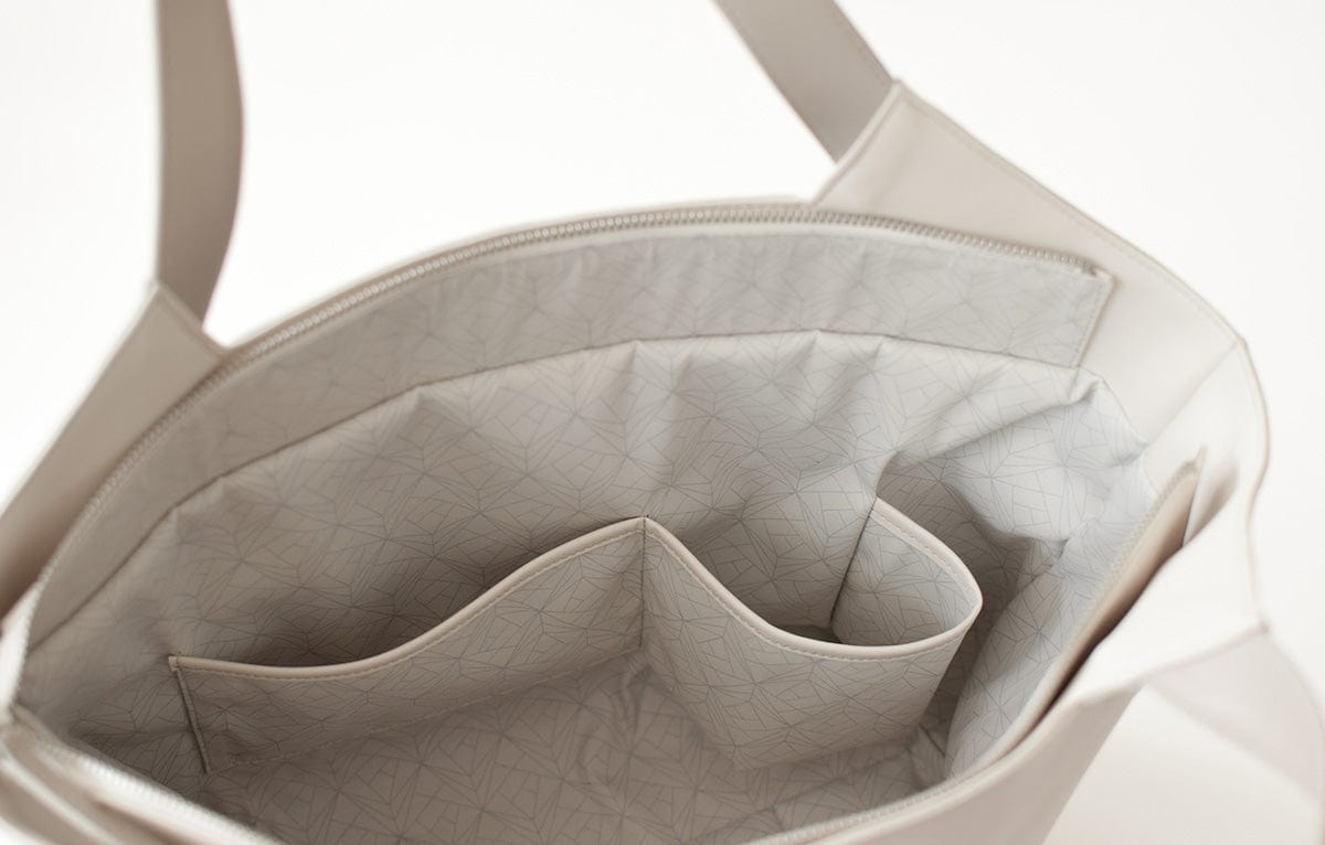 Premium Vegan Leather Business Tote Bag for Women - Professional Bicolor Design - Perfect for Office, Work, Travel & Business Meetings