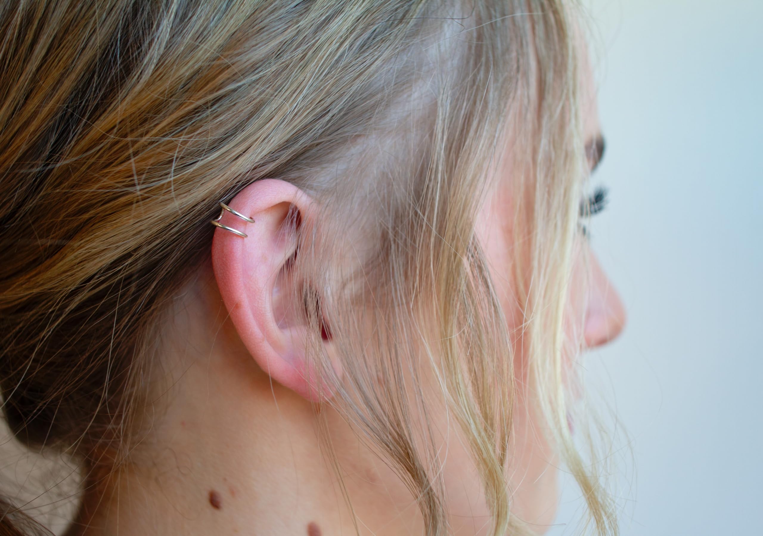 Non-Piercing Ear Cuff for Women - .925 Sterling Silver Wrap Earring | Elegant Ear Wrap Jewelry for Parties, Weddings & Everyday Wear