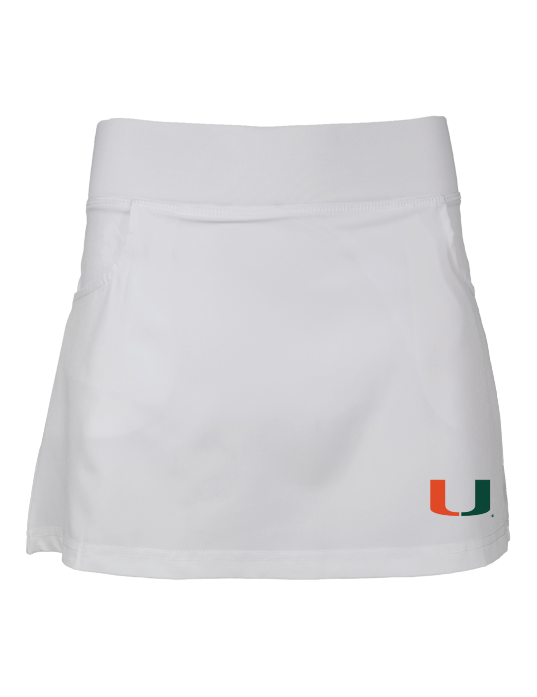Miami Hurricanes Youth Girls' Skort - Athletic Tennis Skirt with Built-in Shorts for Girls - Perfect for School, Sports & Casual Wear