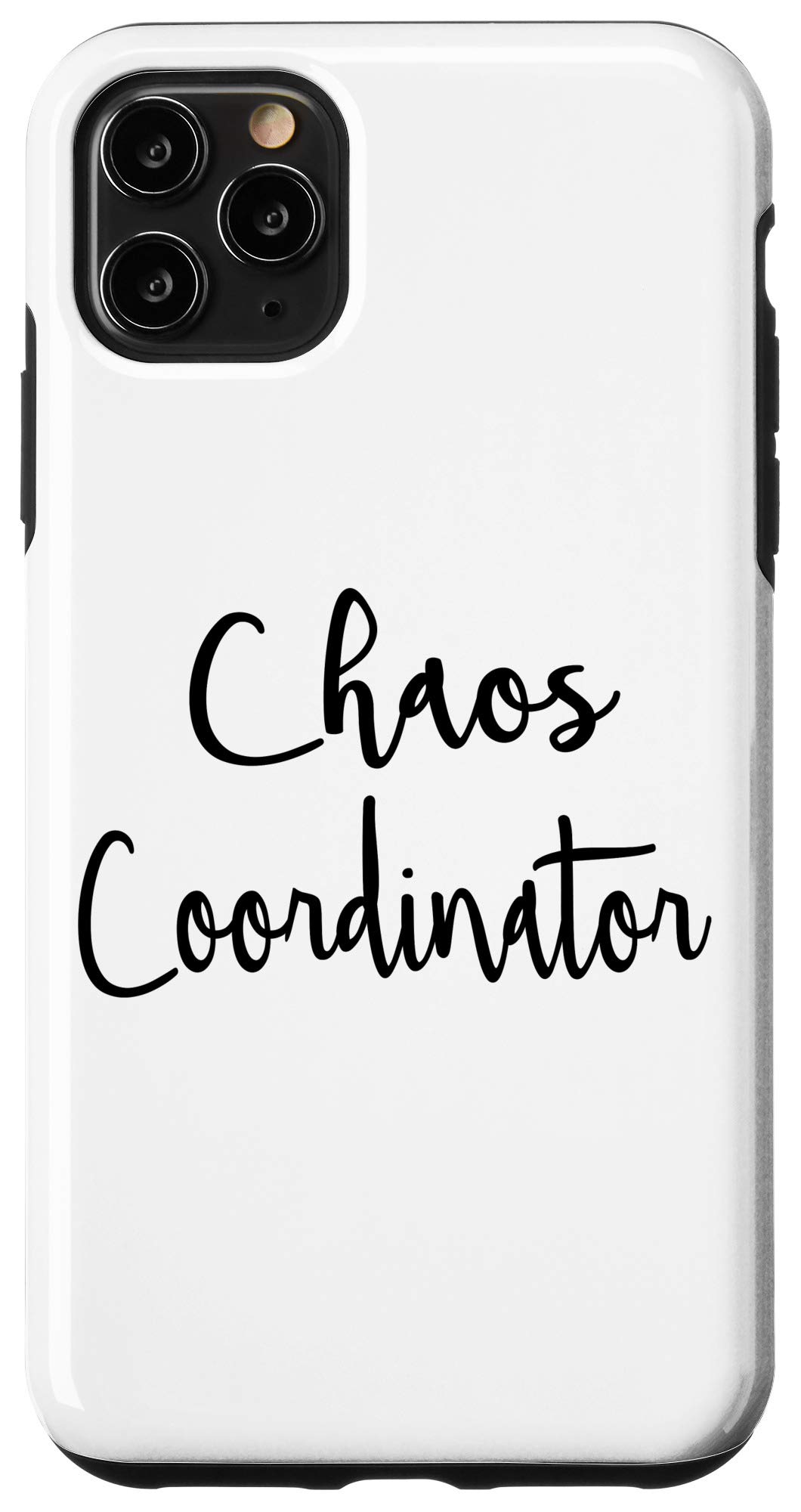 iPhone 11 Pro Max Case - Premium Protective Cover for Wedding, Party & Daily Use | Shockproof & Stylish Chaos Coordinator Design