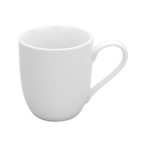 Alani 024472 12 oz. Tempo Porcelain Coffee Mug - Bulk Pack of 24 - Durable Ceramic Cups for Office, Restaurant, or Home Use