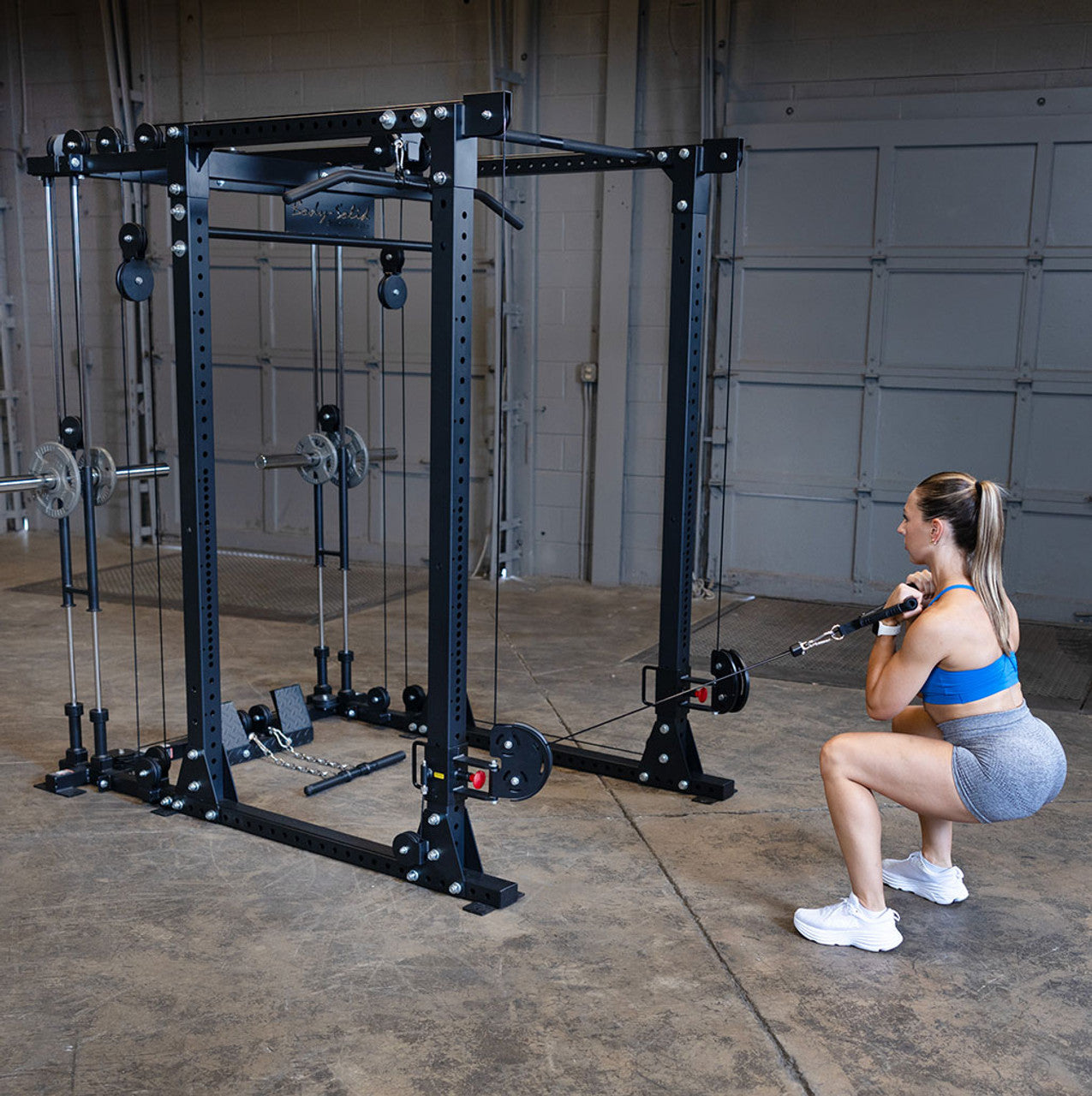 Body Solid Functional Trainer Attachment - Home Gym Equipment for Strength Training & Fitness Workouts - Perfect for CrossFit, Weightlifting & Full-Body Exercises