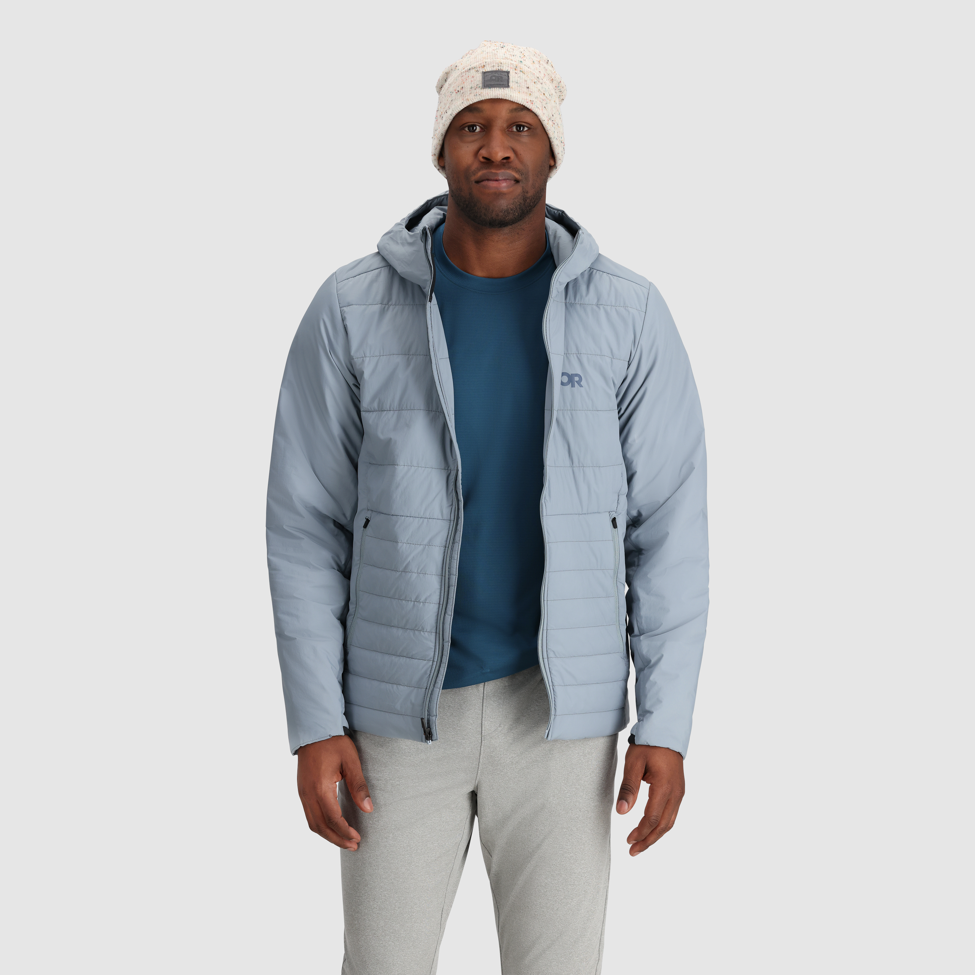 Men's Shadow Insulated Hoodie - Lightweight Winter Jacket with Warm Fleece Lining for Outdoor Activities, Hiking & Casual Wear