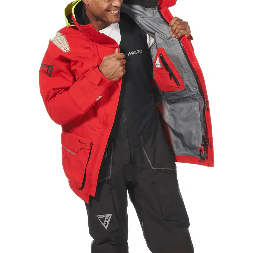 Musto Men's MPX Gore-Tex Pro Offshore Jacket 2.0 - Waterproof Sailing Jacket for Extreme Weather - Perfect for Offshore Racing & Yachting