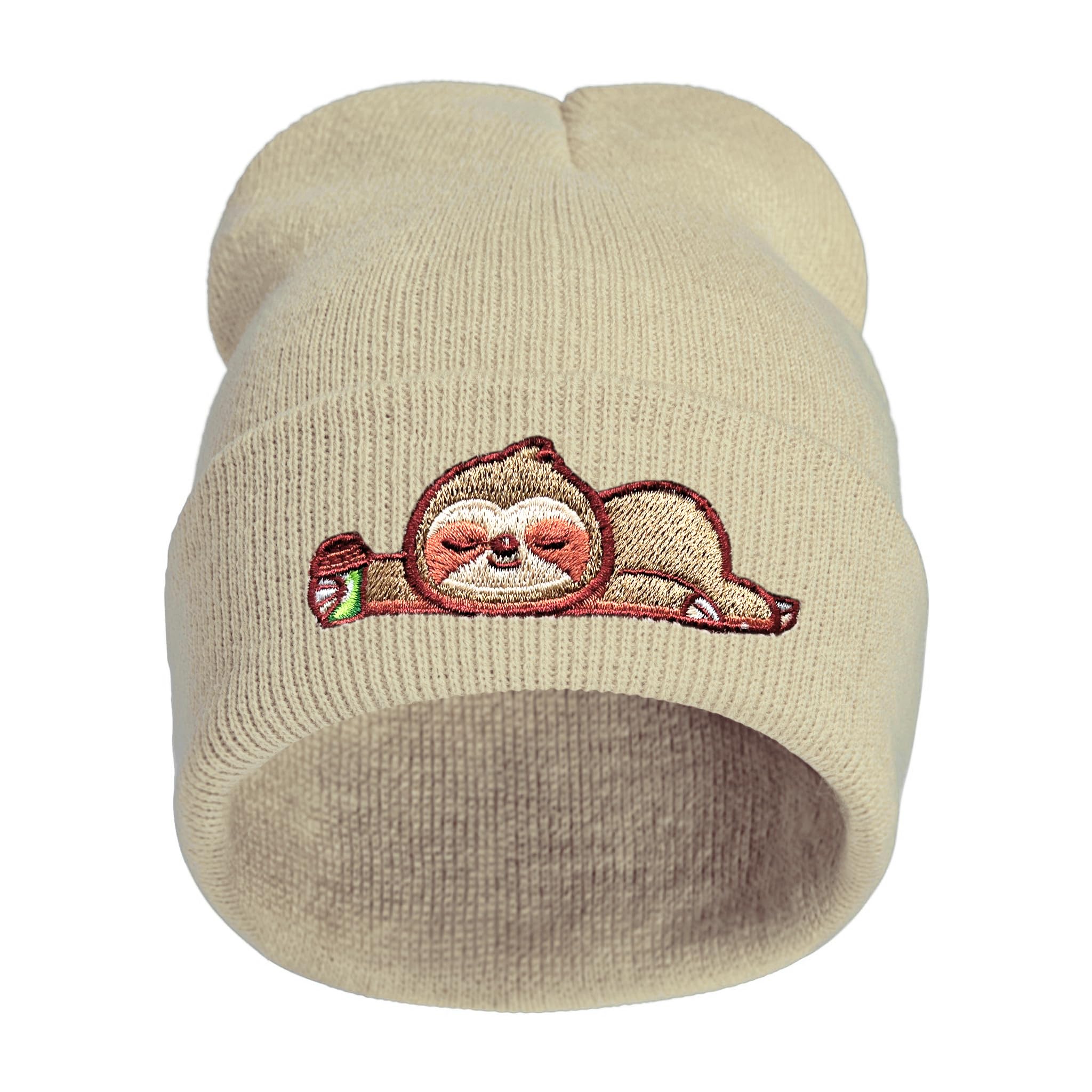 Stylish Yellow Duck Embroidered Beanie Hat for Men & Women - Funny Graphic Knit Winter Skull Cap - Perfect Gift for Duck Lovers - Great for Cold Weather, Outdoor Activities, and Casual Fashion