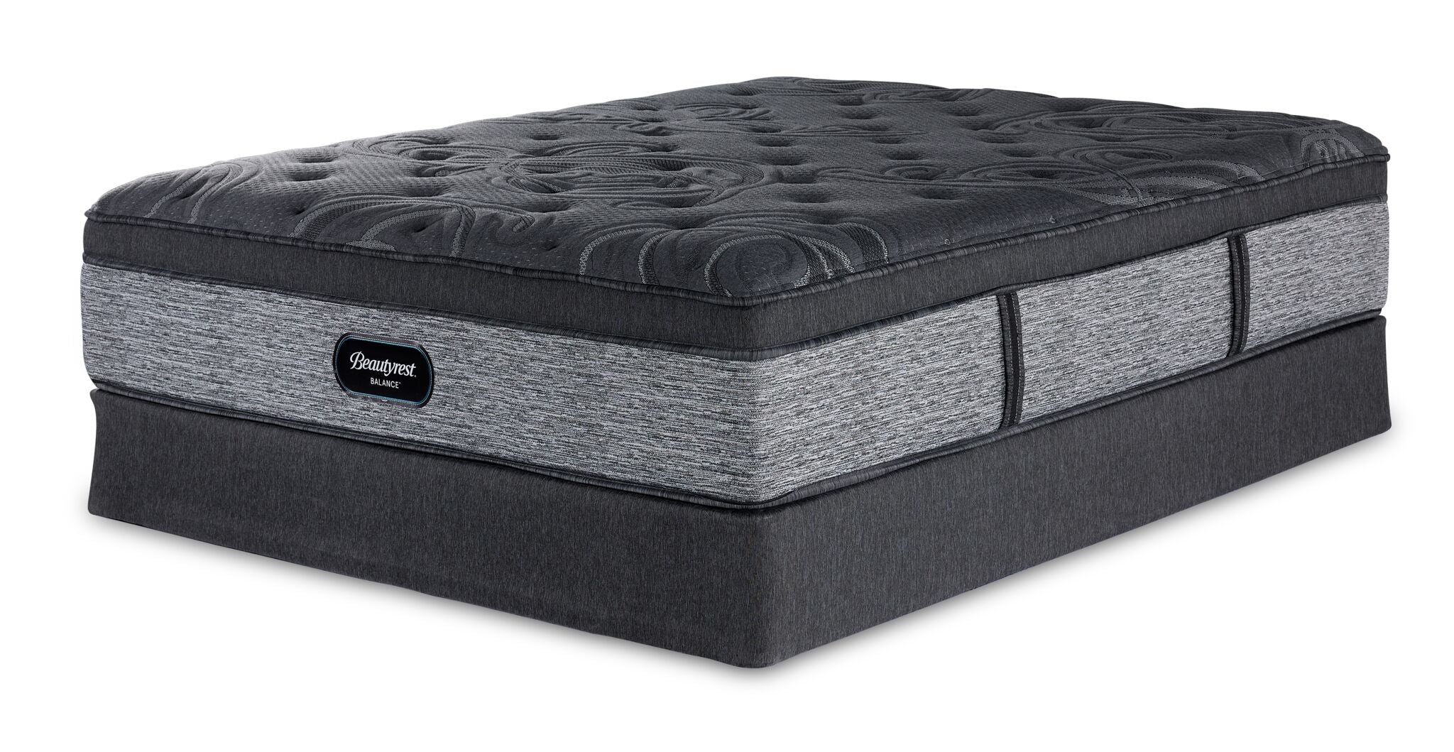 Beautyrest World Class Majesty Medium Queen Mattress and Boxspring Set - Premium Support for Restful Sleep - Perfect for Master Bedrooms & Guest Rooms