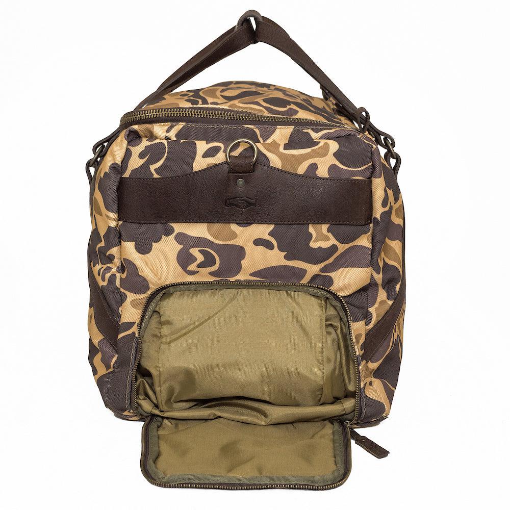 Durable Waxed Canvas X-Large Duffle Bag for Travel, Gym & Outdoor Adventures - Water-Resistant Carry-On Luggage for Men & Women