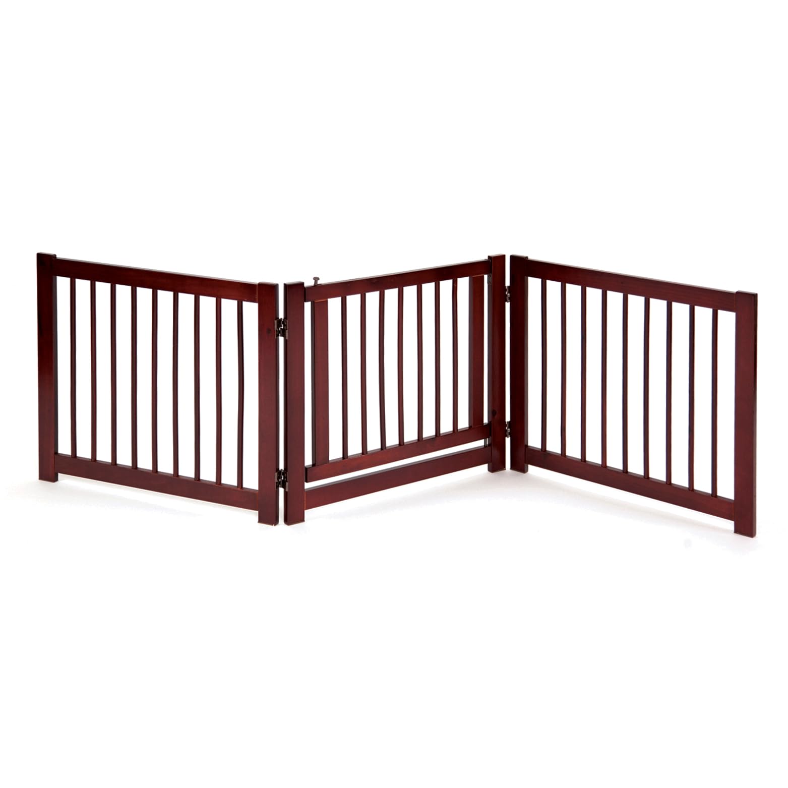 360° Adjustable Freestanding Pet Gate with Door - Ideal for Home, Stairs & Wide Openings | Safe & Secure for Dogs & Cats