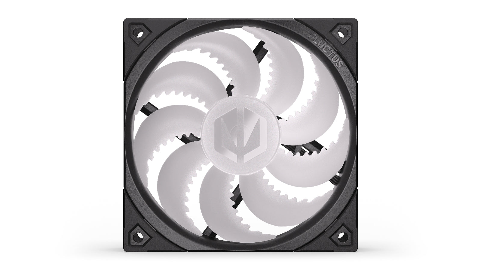 Endorfy Fluctus 120 PWM ARGB PC Cooling Fan - 120mm RGB Case Fan with PWM Control & Vibrant Lighting (EY4A002) for Gaming PC, Workstation, and Custom PC Builds