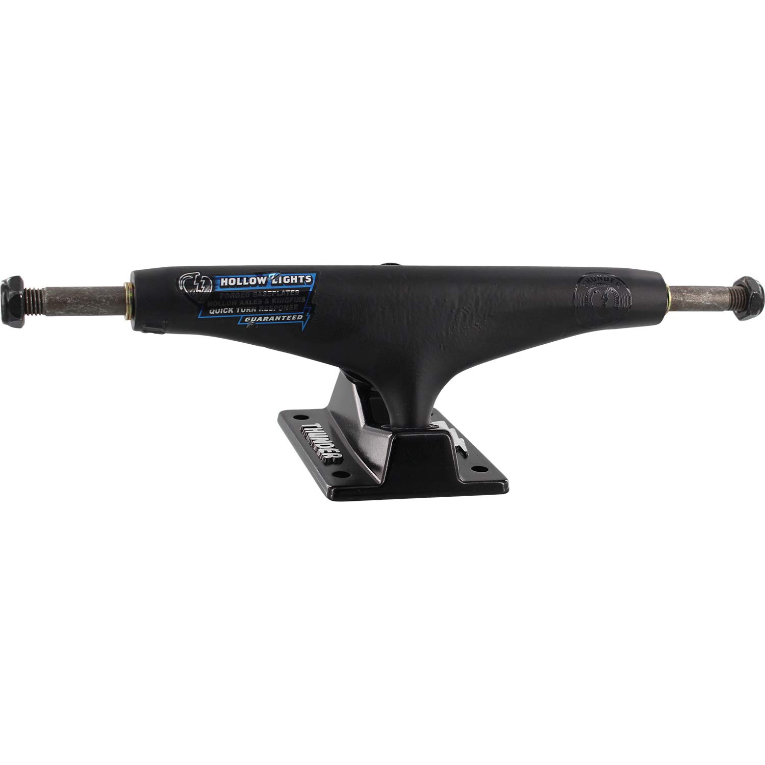 Thunder Trucks 151mm Night II Hollow Lights Black Skateboard Trucks - 6.0