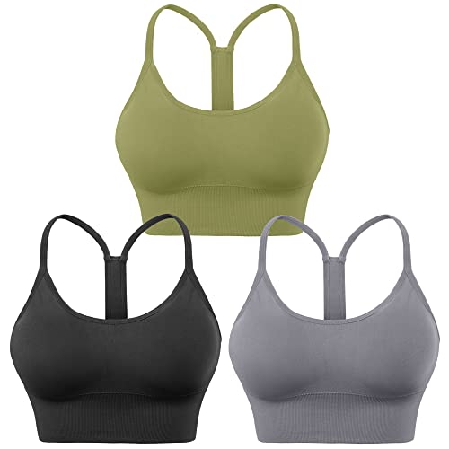 Black Gray Olive Green 3pack