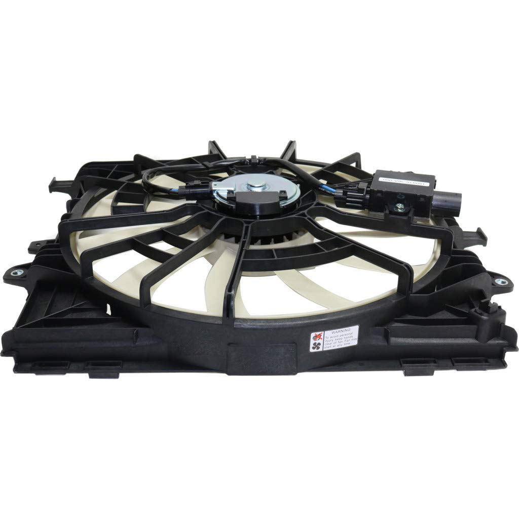 Premium A/C Radiator Fan Assembly for Cadillac ATS Sedan 2013-2015 | Compatible with 2.0L Turbo, 2.5L & 3.6L Engines | Replaces GM3115283 & 84001484 | Perfect for Cooling System Repairs & Maintenance