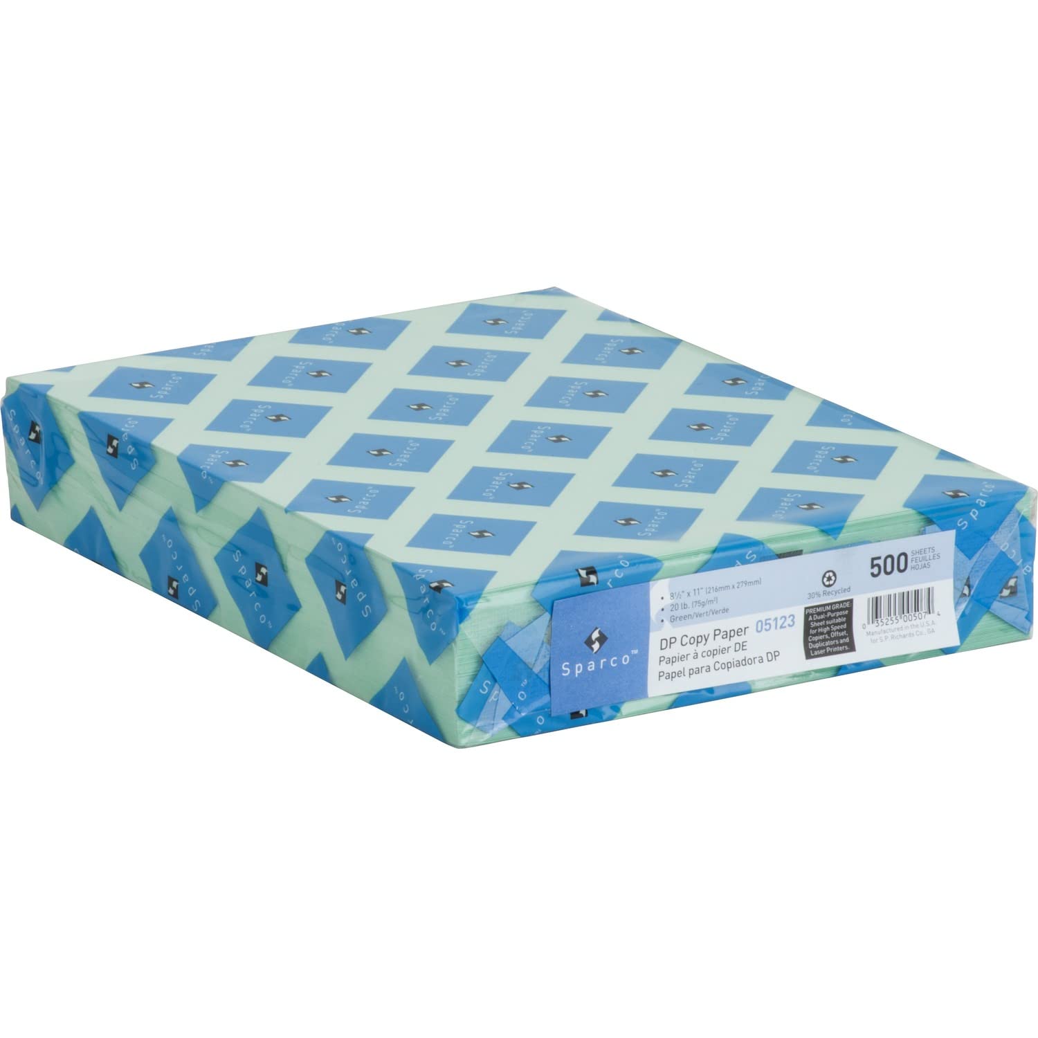 Sparco Laser Print Copy & Multipurpose Paper - 500 Sheets, 20lb, 8.5
