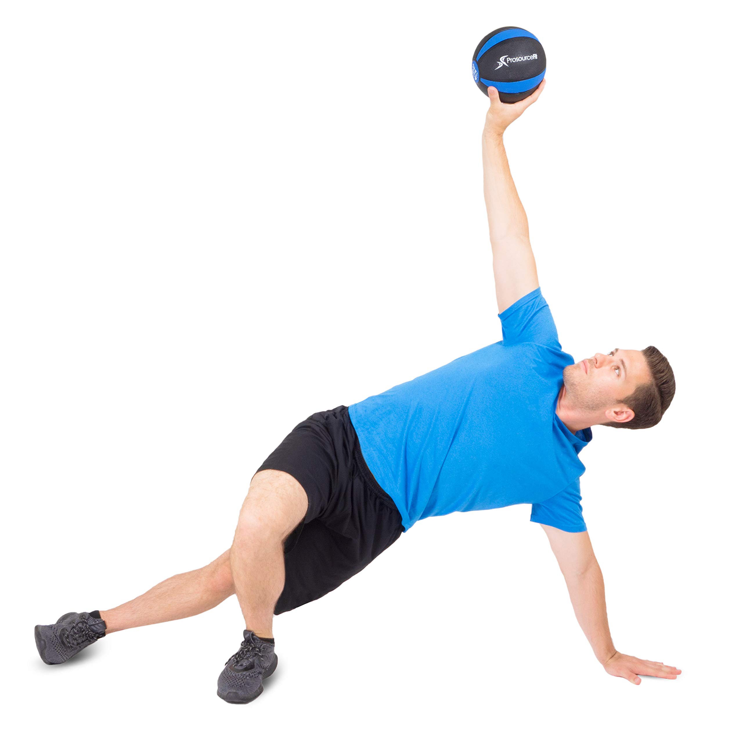 ProsourceFit Weighted Medicine Ball for Full Body Workouts - Strength Training, CrossFit & Home Gym Exercises - Perfect for Fitness, Yoga & Rehabilitation Workouts