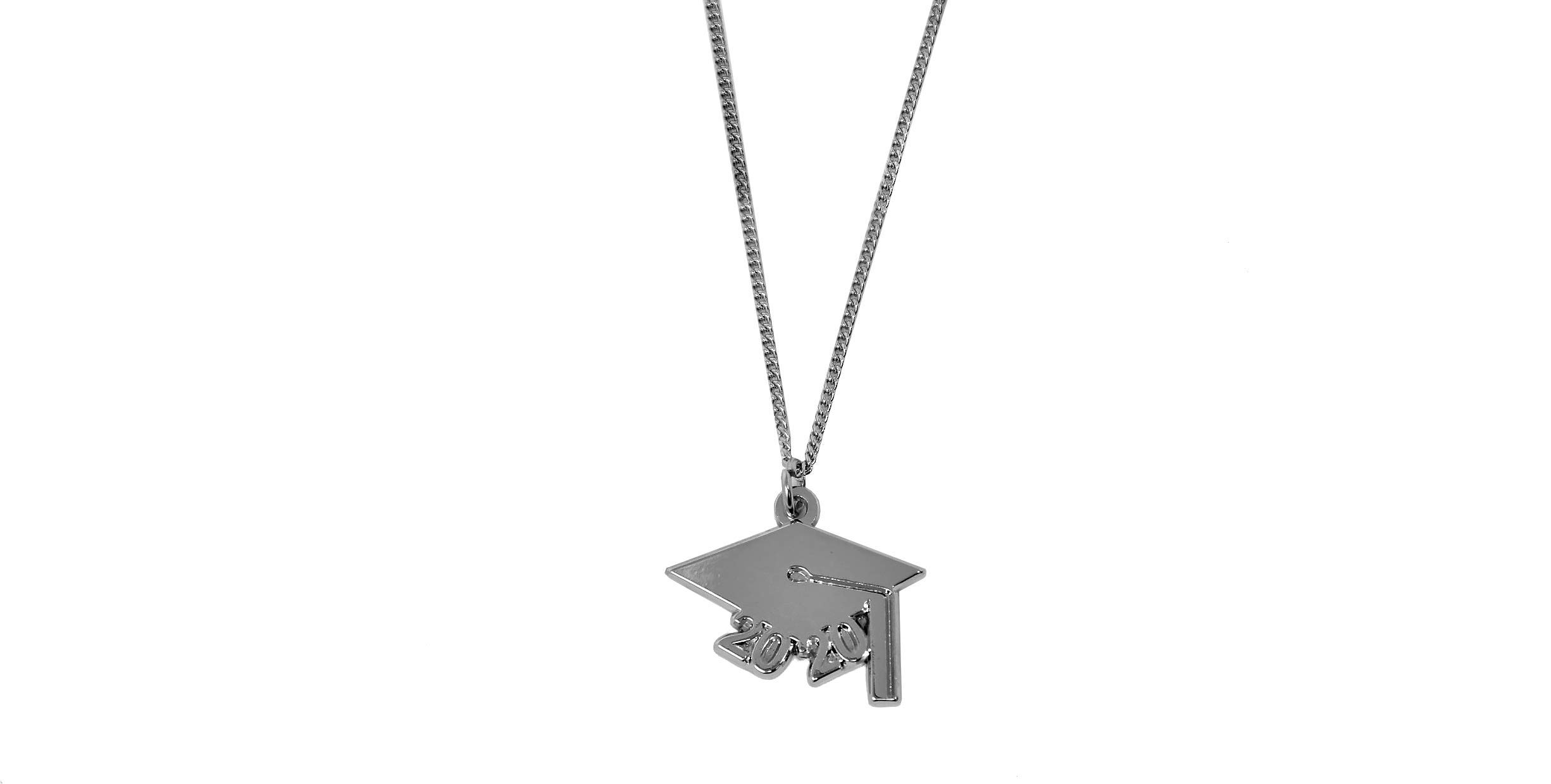 2021 Graduation Cap Charm Necklace - Perfect Gift for High School & College Seniors - Ideal for Commencement, Parties & Keepsake Memories