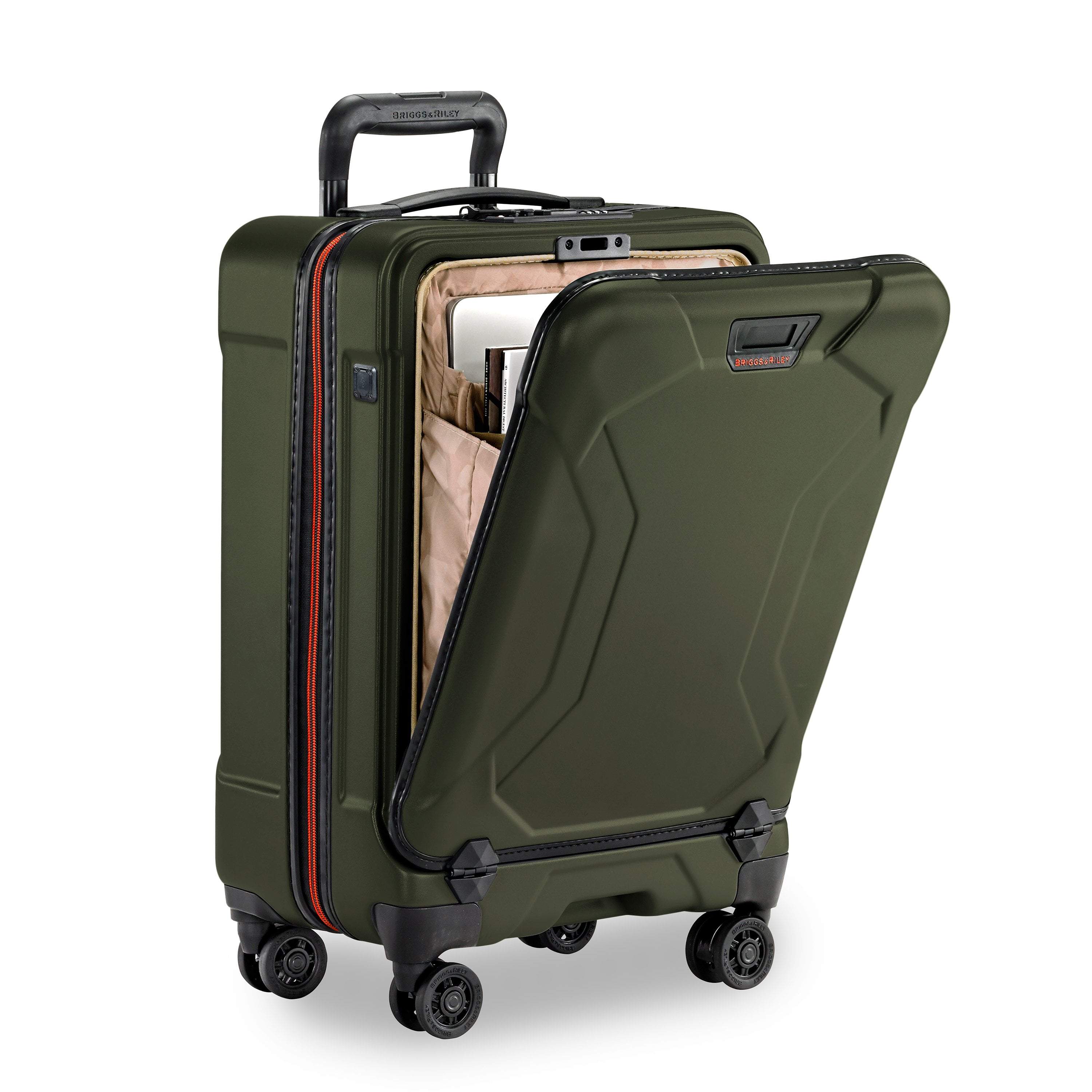 Briggs & Riley Torq Domestic Carry On Spinner Luggage - Lightweight Expandable Suitcase for Business Travel & Weekend Getaways | TSA Approved, Durable Spinner Wheels