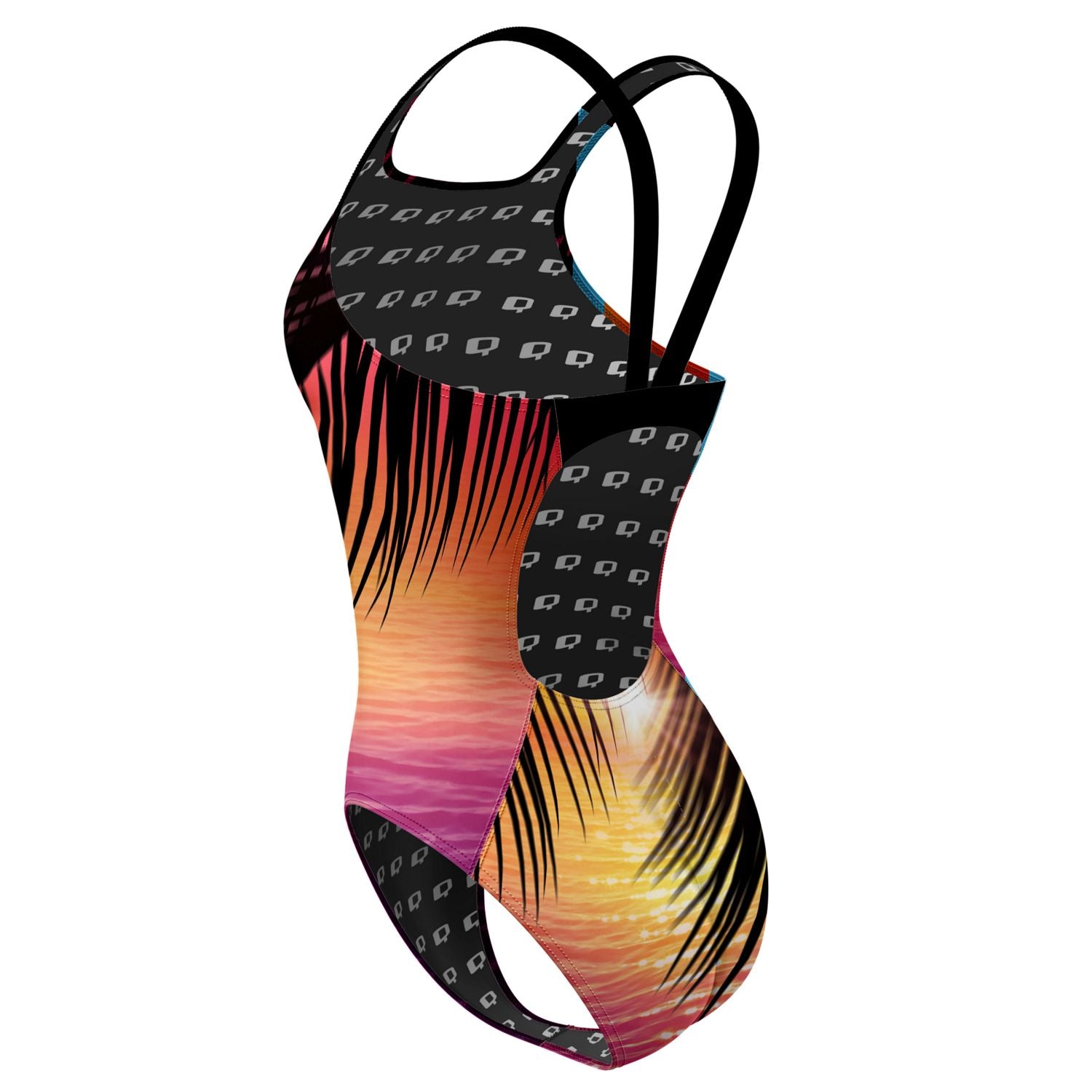 Shade Me Classic Strap Swimsuit - Women's One Piece Bathing Suit for Beach & Pool | Comfortable Swimwear for Summer Vacation & Water Activities