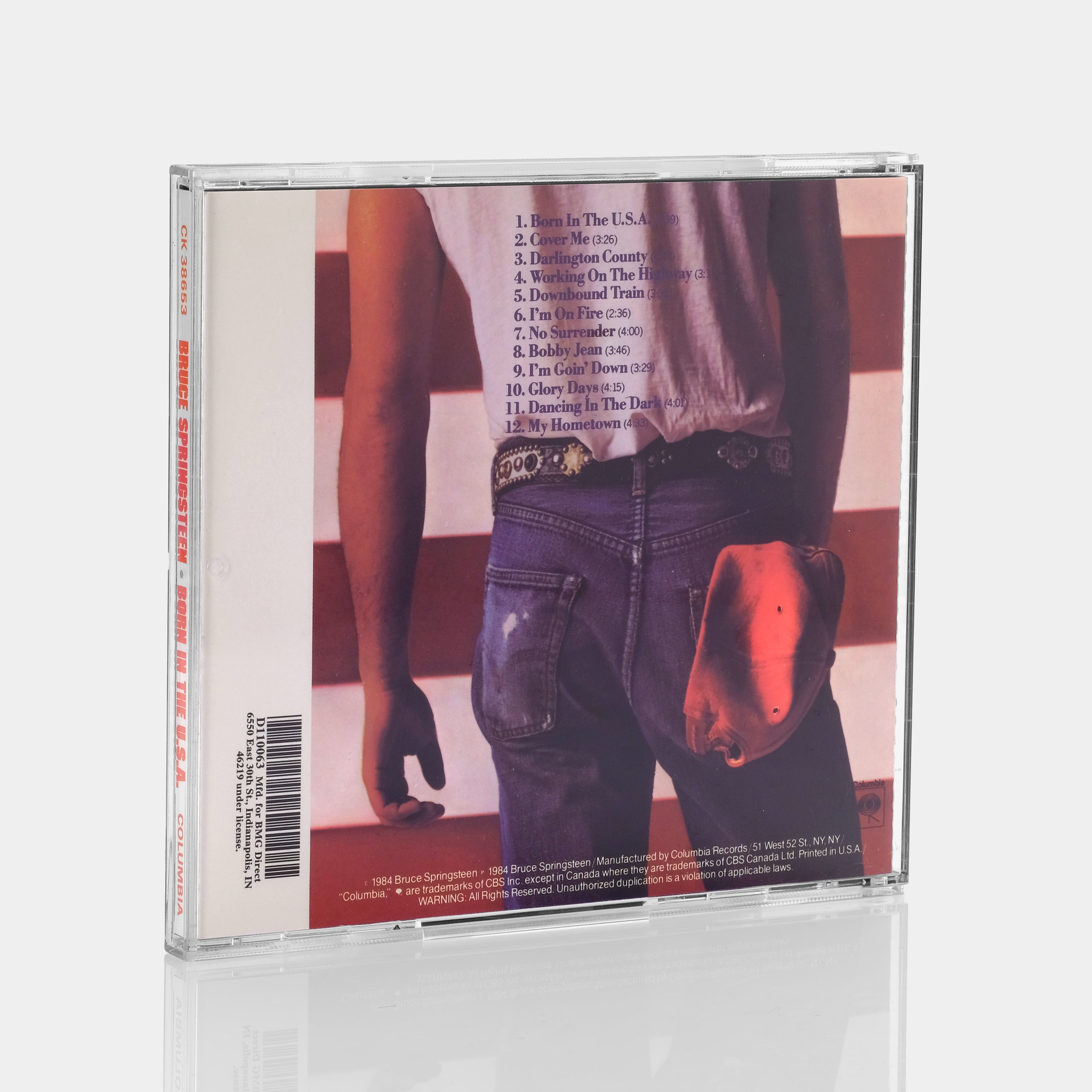Bruce Springsteen - Born in the U.S.A. CD | Classic Rock Album | Perfect for Road Trips, Workouts & American Music Collectors