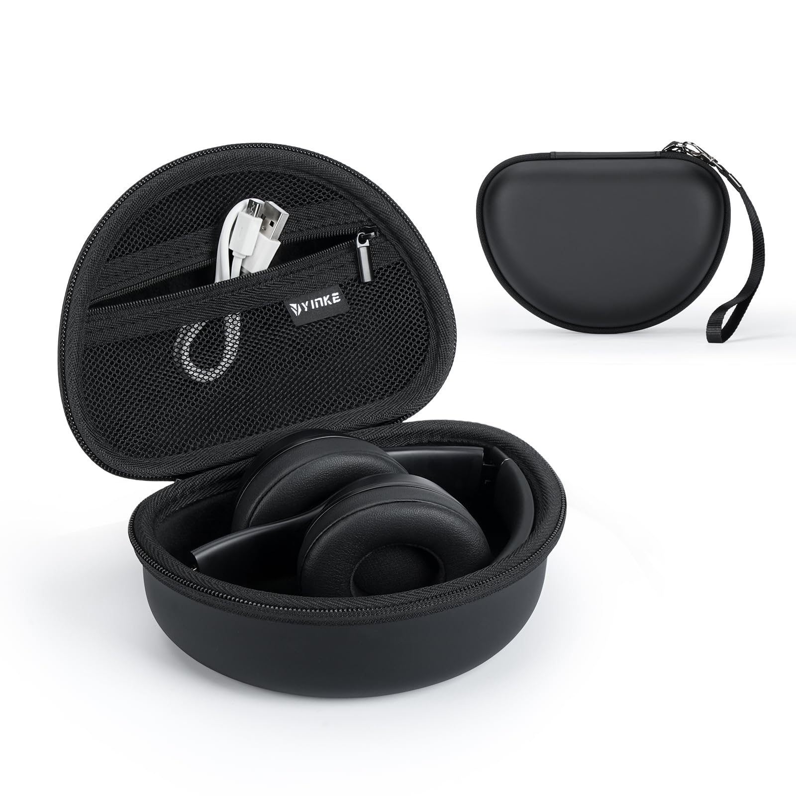 Hard Shell Travel Case for Beats Solo3 & Solo4 Wireless Headphones - Protective Storage Bag for On-Ear Headphones | Perfect for Travel, Commuting & Gym Use