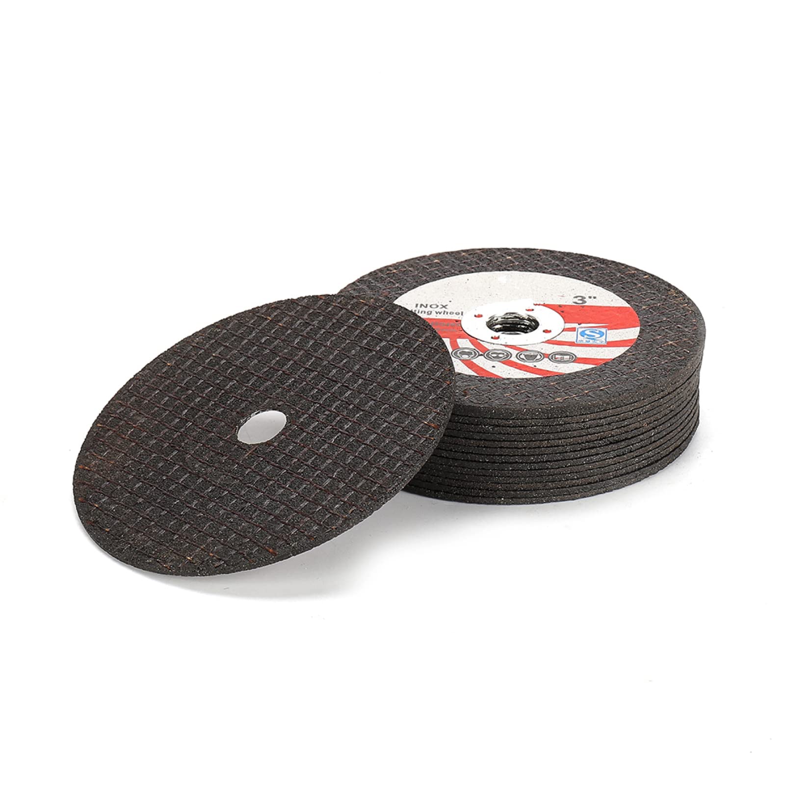15pcs 3 Inch 75mm Mini Cutting Discs - Resin Grinding Wheel Saw Blades for Angle Grinder - Power Tool Accessories for Metal, Wood & Tile Cutting - Perfect for DIY Projects & Home Renovations