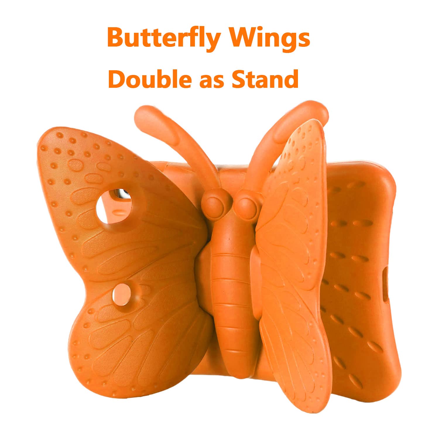 Cute Butterfly Shockproof EVA Foam Case for iPad 9th/8th/7th Gen 10.2