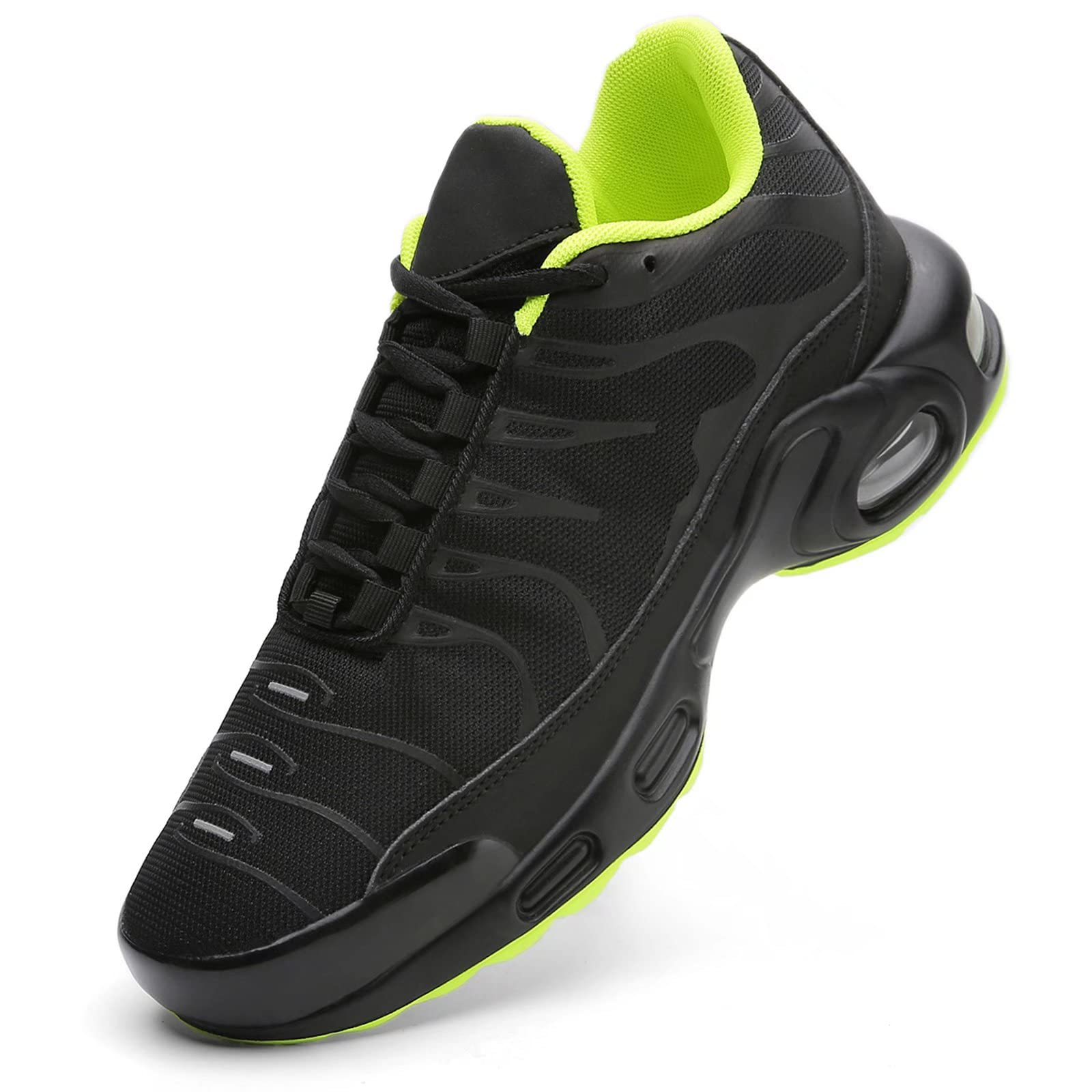 Kvovzo Men's Running Shoes - Air Cushion Cross Trainer Athletic Sneakers for Running, Tennis & Basketball | Lightweight & Comfortable for Sports & Gym Workouts