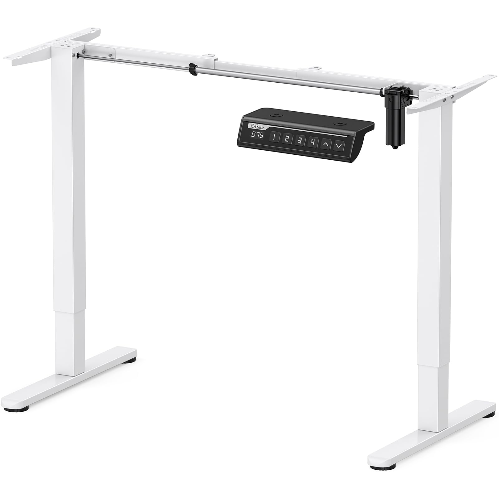 ErGear Electric Standing Desk Frame - 4 Memory Height Settings, Adjustable Table Legs up to 47.2