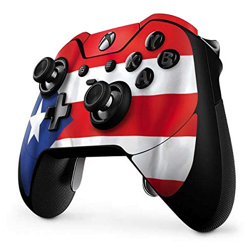 Skinit Custom Decal Gaming Skin for Xbox One Elite Controller - Puerto Rico Flag Design | Durable Vinyl Wrap for Enhanced Grip & Protection | Perfect for Gaming Enthusiasts & Collectors