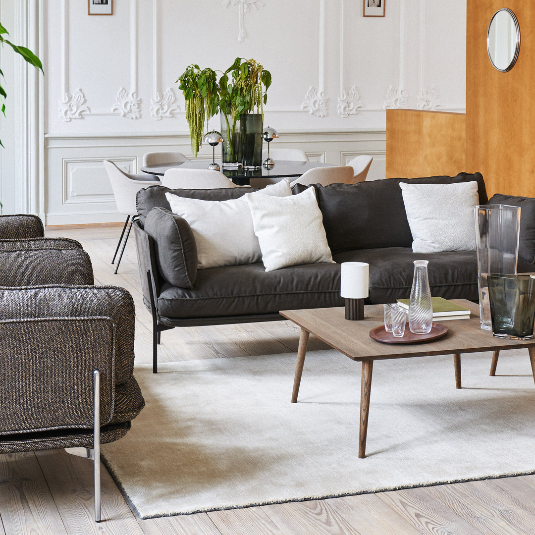 Cloud LN3.2 3-Seater Sofa - Modern Fabric Sectional Couch for Living Room, Lounge & Apartment - Comfortable Sofa for Family, Friends & Relaxing