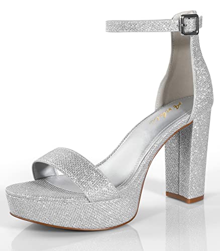 D- Silver Glitter