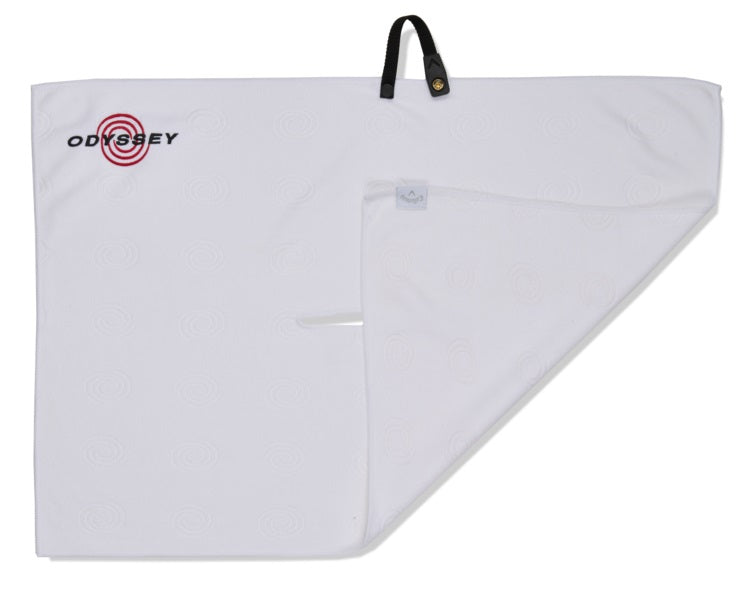 Callaway Odyssey Microfiber Golf Towel - Premium Absorbent & Quick-Drying - Perfect for Golfers, Gym & Outdoor Sports