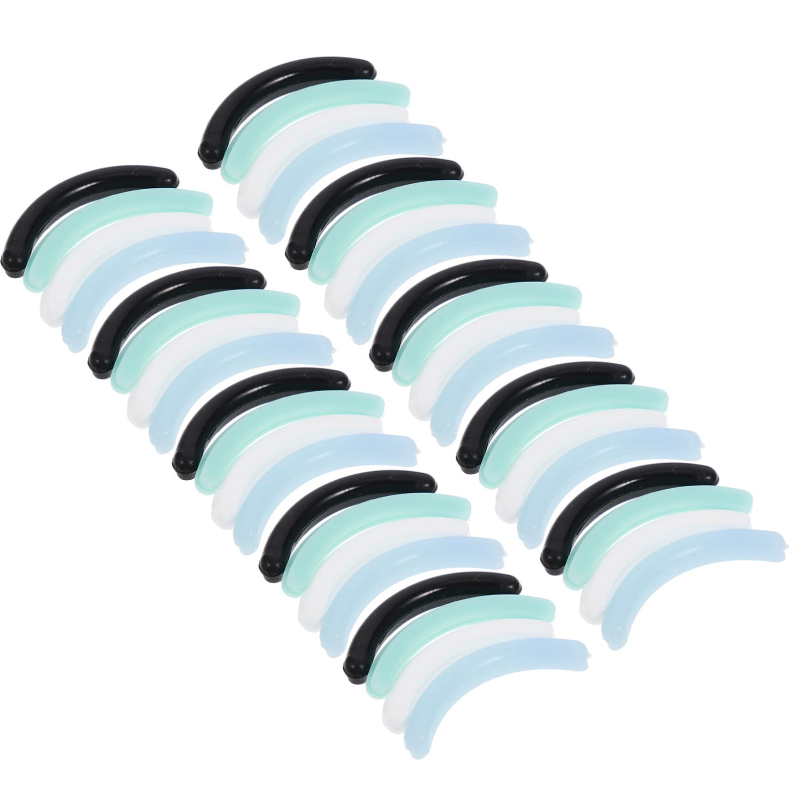 FRCOLOR 4 Sets Eyelash Curler Refill Pads - 80pcs x 4 Replacement Pads for Eyelash Curlers, Professional Salon Tools - Perfect for Home, Travel & Professional Makeup Use