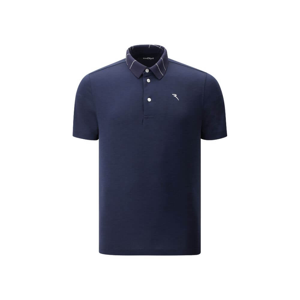ASSODIPICCHE SUNBLOCK® Melange Polo Shirt for Men - UPF 50+ Sun Protection, Breathable & Quick-Dry - Perfect for Golf, Tennis & Outdoor Activities | Final Sale