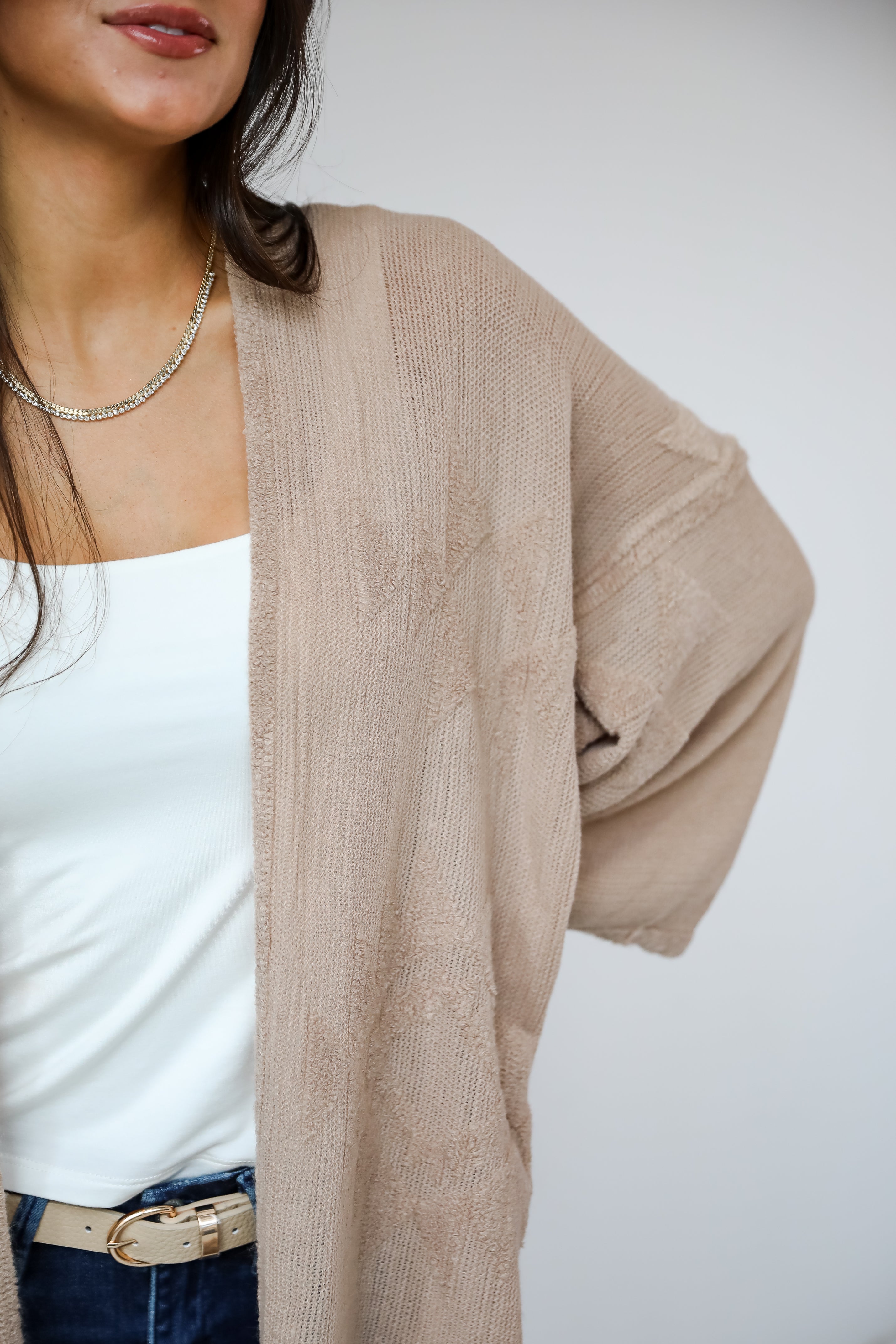 Cozy Inclination Beige Fringe Shawl Wrap - Soft Warm Winter Scarf for Women - Perfect for Outdoor Activities, Parties, and Casual Wear