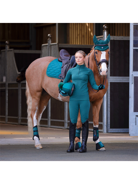 Aubrion Eltar Equestrian Riding Tights for Women - Breathable & Stretchable Horse Riding Pants - Perfect for Show Jumping, Dressage & Trail Riding