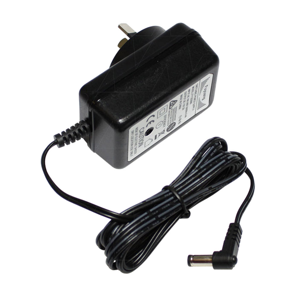 2Amp 12V DC Switch Mode Power Supply with 2.5mm Right Angle DC Plug - Perfect for LED Strips, CCTV Cameras, Routers & Electronics Projects