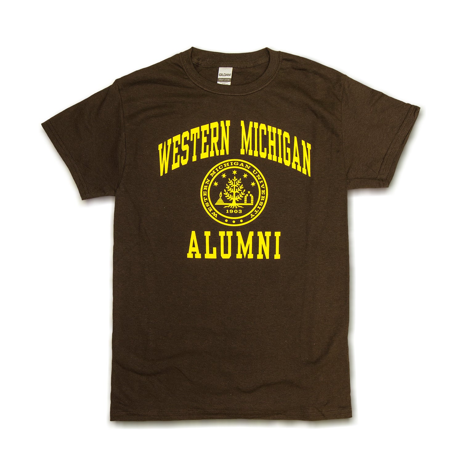 Western Michigan University Alumni T-Shirt - Comfortable & Stylish WMU Seal Graphic Tee for Graduates, Students & Fans - Perfect for Game Days, Reunions & Campus Events