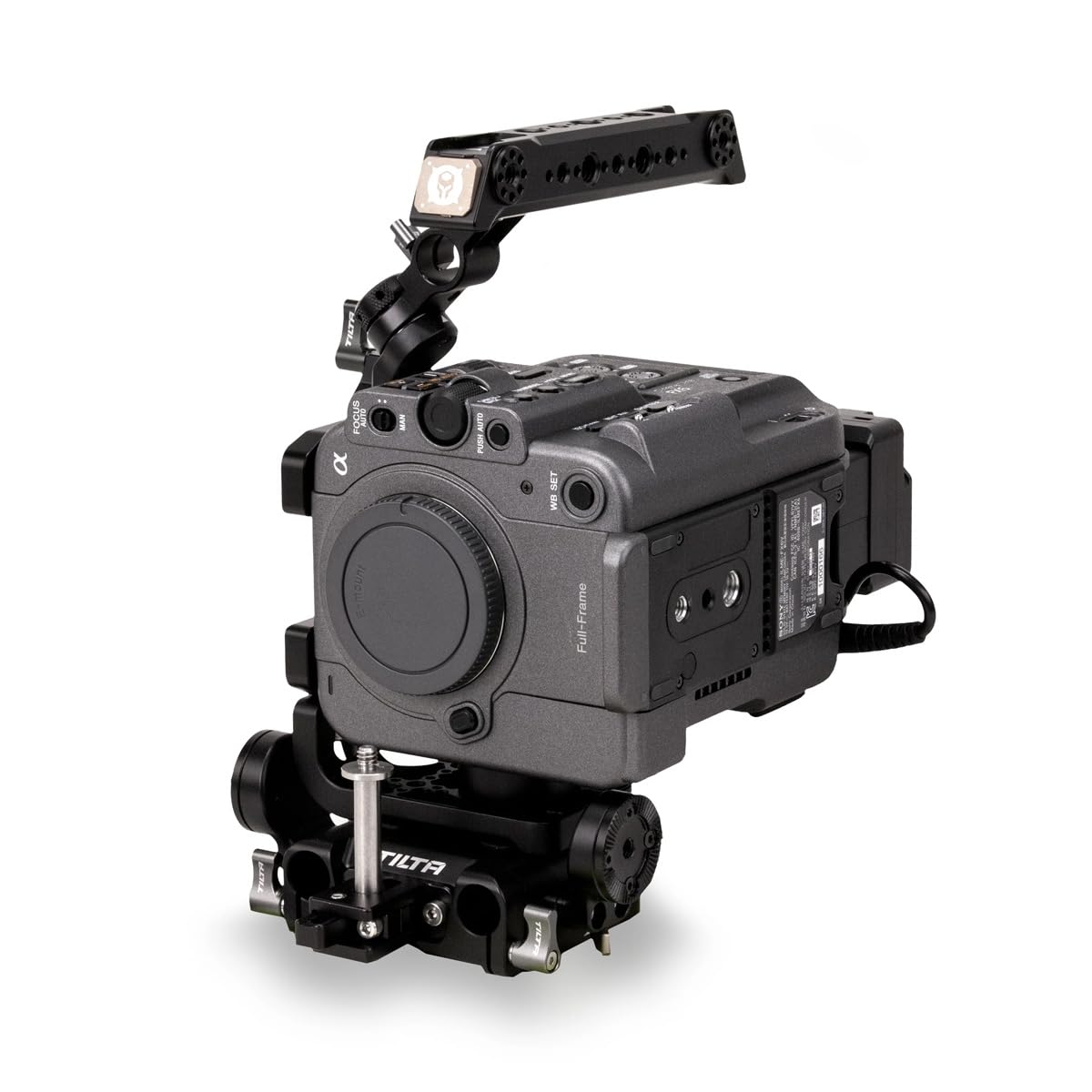 Tilta Vertical Mounting Camera Cage Kit for Sony FX6 - Includes Baseplate, Side Arm, Top Plate, Battery Plate, Vertical Mount, Video Bracket & Top Handle | Perfect for Vlogging, Filmmaking & Professional Videography