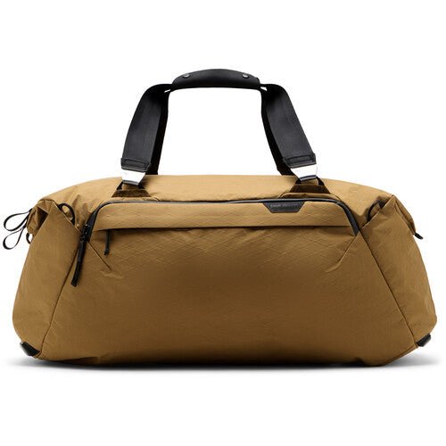 Peak Design Travel Duffel Bag 50L - Durable Carry-On Duffel for Travel & Adventure - Perfect for Camping, Hiking & Weekend Getaways (Coyote Color)